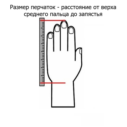 размер перчатки юнармия